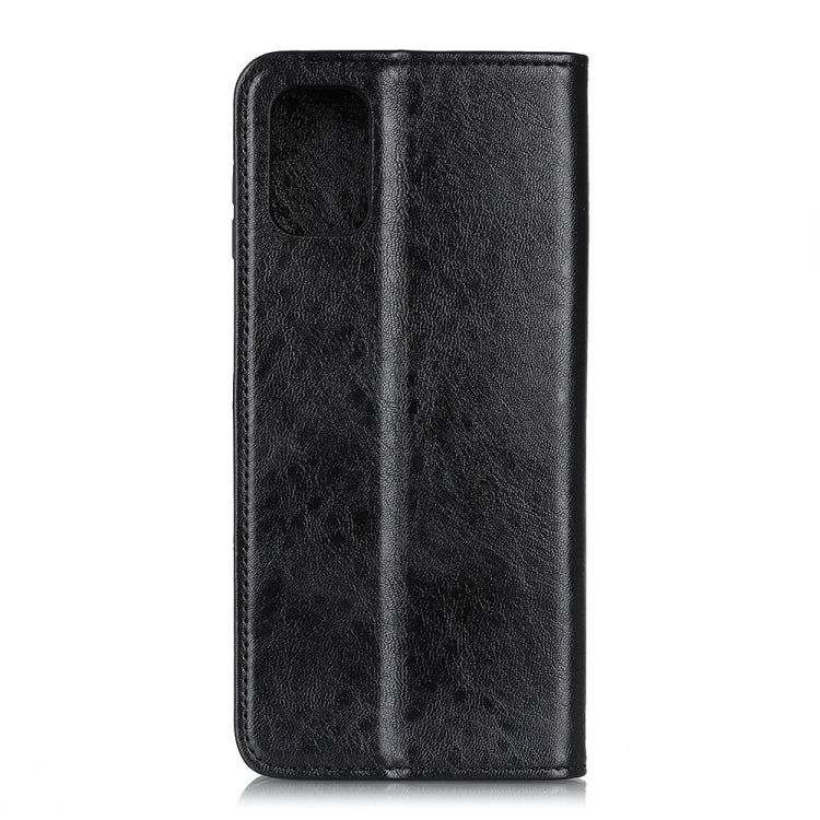 For Samsung Galaxy M51 (Side Fingerprint Version) Magnetic Crazy Horse Texture Horizontal Flip Leather Case with Holder & Card Slots & Wallet