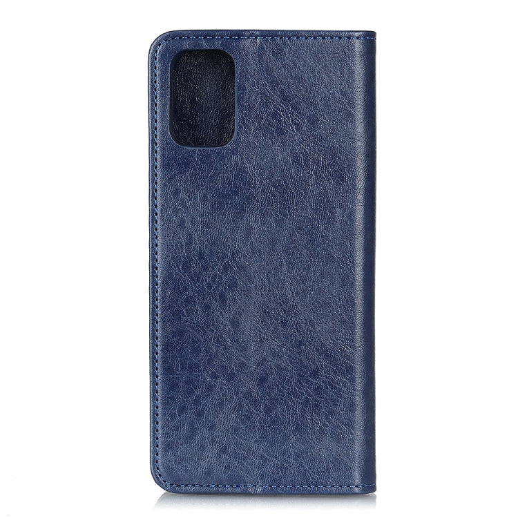 For Samsung Galaxy M51 (Side Fingerprint Version) Magnetic Crazy Horse Texture Horizontal Flip Leather Case with Holder & Card Slots & Wallet