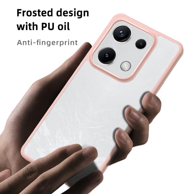 For Redmi Note 14S 4G Armor Clear TPU Hybrid PC Phone Case