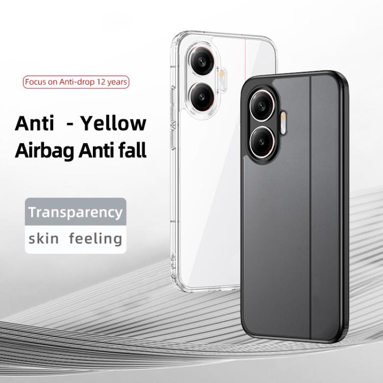 For Redmi Turbo 4 Pro Armor Clear TPU Hybrid PC Phone Case