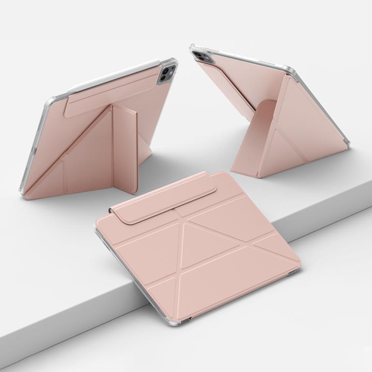 For iPad Pro 11  2025 / 2024 Four-corner Anti-collision Magnetic Double-sided Clip Tablet Case