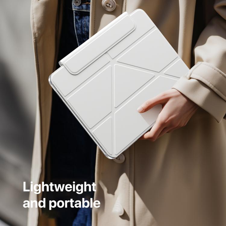 For iPad Air 11 2026 / 2025 / 2024 Four-corner Anti-collision Magnetic Double-sided Clip Tablet Case