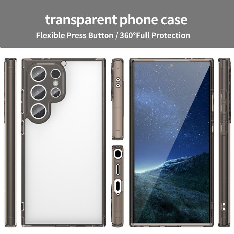 For Samsung Galaxy S24 Ultra 5G PC Hybrid TPU Airbag Shockproof Phone Case