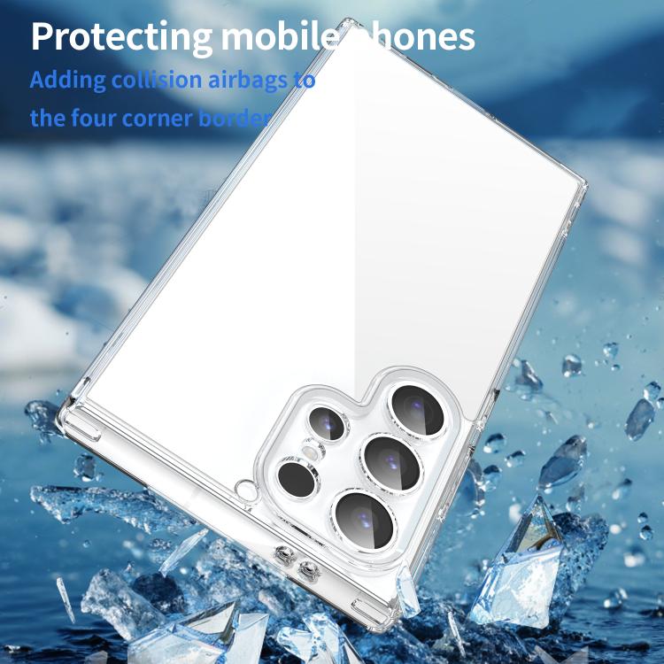 For Samsung Galaxy S24 Ultra 5G PC Hybrid TPU Airbag Shockproof Phone Case
