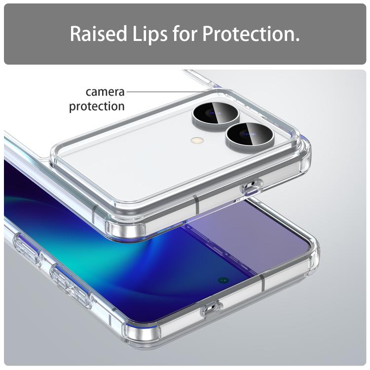 For Samsung Galaxy S26 Edge 5G PC Hybrid TPU Airbag Shockproof Phone Case