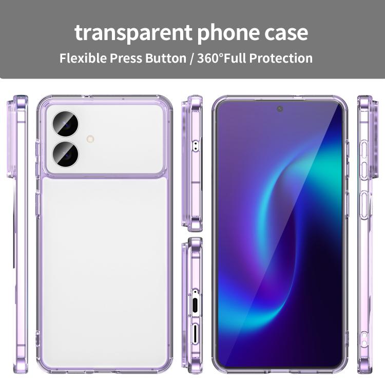 For Samsung Galaxy S26 Edge 5G PC Hybrid TPU Airbag Shockproof Phone Case