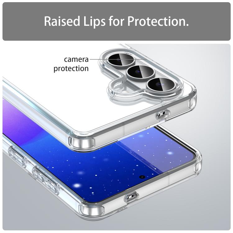 For Samsung Galaxy S26 5G PC Hybrid TPU Airbag Shockproof Phone Case