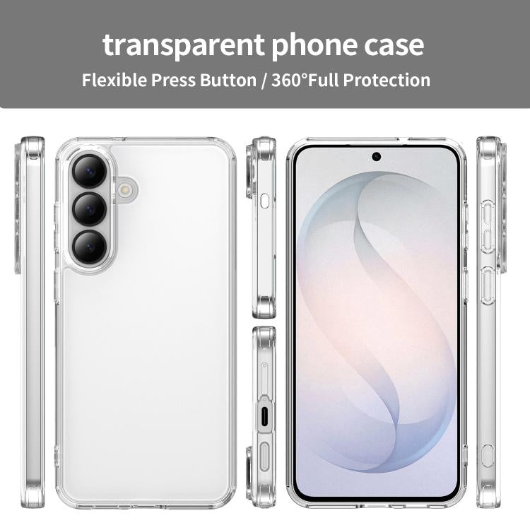 For Galaxy S26 FE 5G PC Hybrid TPU Airbag Shockproof Phone Case