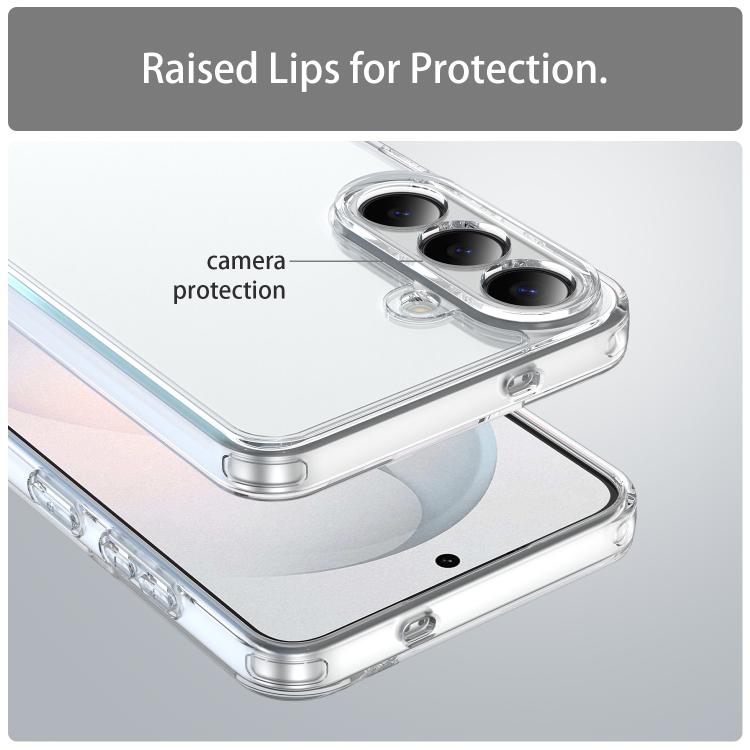 For Galaxy S26 FE 5G PC Hybrid TPU Airbag Shockproof Phone Case