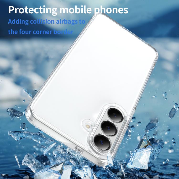For Galaxy S26 FE 5G PC Hybrid TPU Airbag Shockproof Phone Case