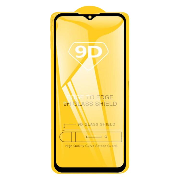 For OPPO A59 5G 10pcs 9D Full Glue Full Screen Tempered Glass Film