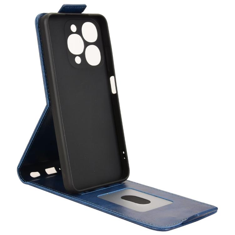 For itel A90 Magnetic Vertical Flip Leather Phone Case with Buckle