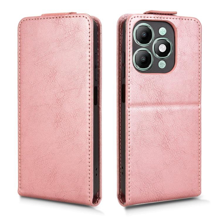 For itel A90 Magnetic Vertical Flip Leather Phone Case with Buckle