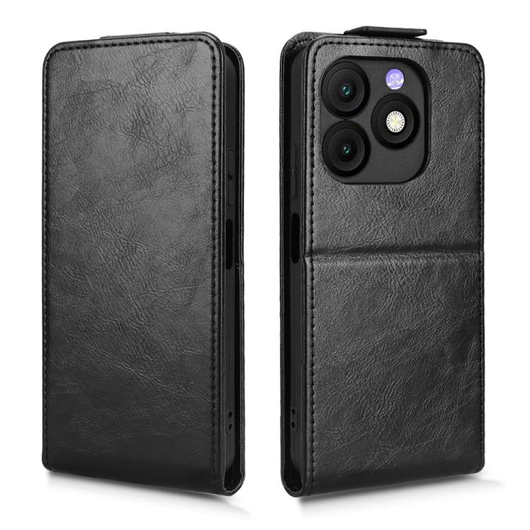 For itel Zeno 10 Magnetic Vertical Flip Leather Phone Case with Buckle