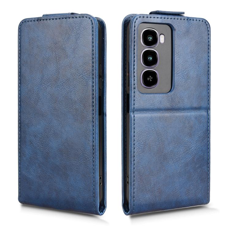 For itel City 100 Magnetic Vertical Flip Leather Phone Case with Buckle