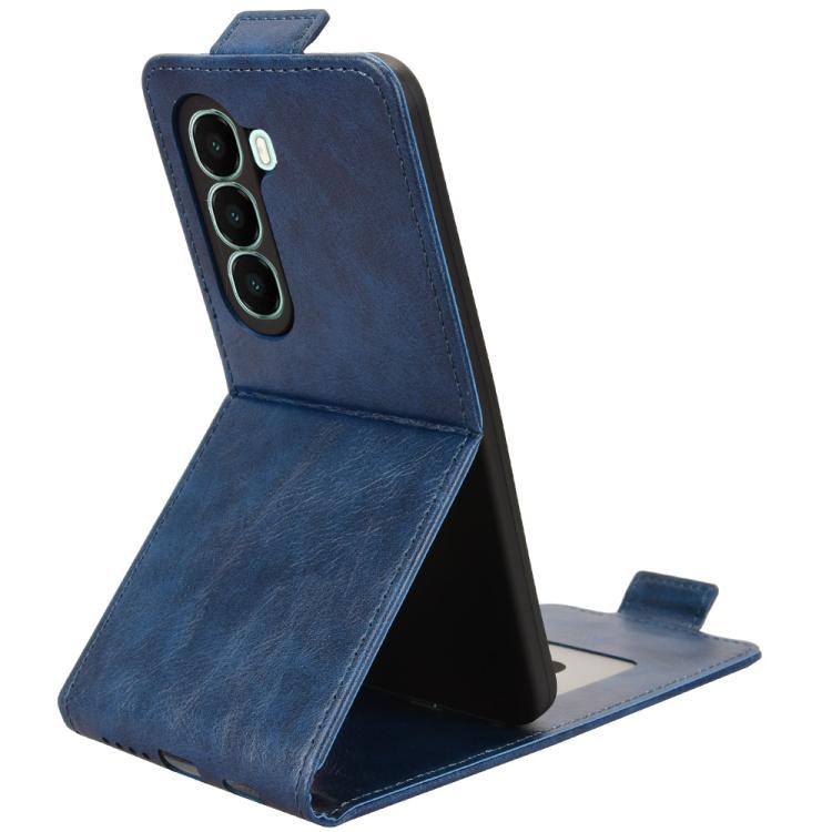 For itel A95 5G Magnetic Vertical Flip Leather Phone Case with Buckle