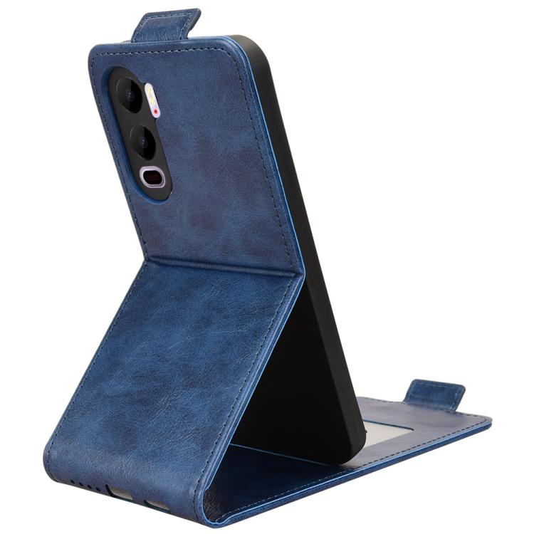 For itel City 200 4G Magnetic Vertical Flip Leather Phone Case with Buckle