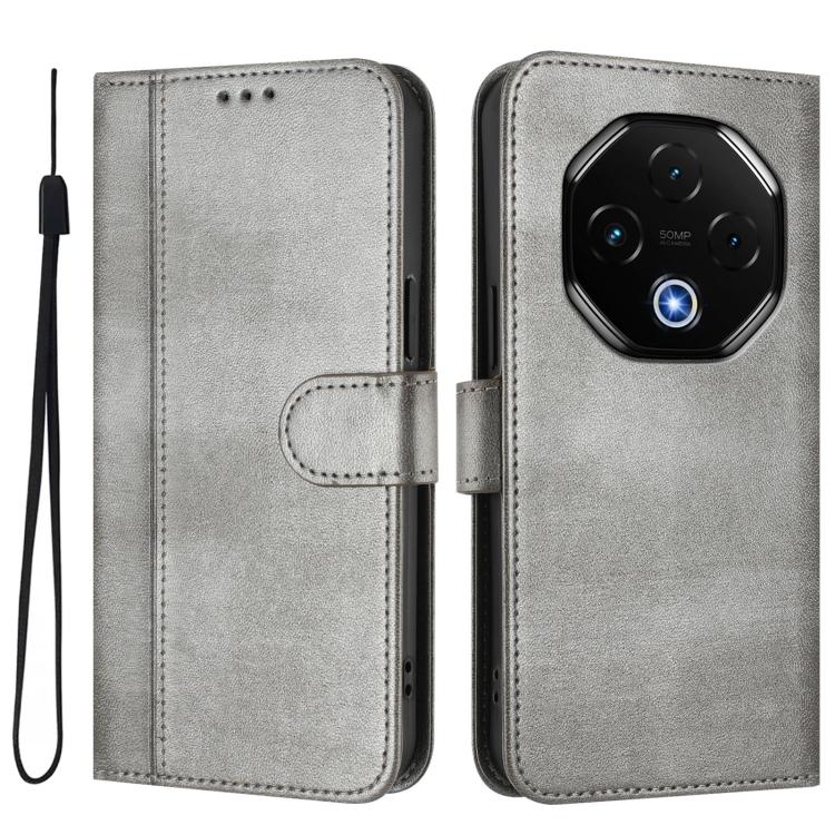 For UMIDIGI G100 Pro Line Splicing Buckle Retro Leather Phone Case
