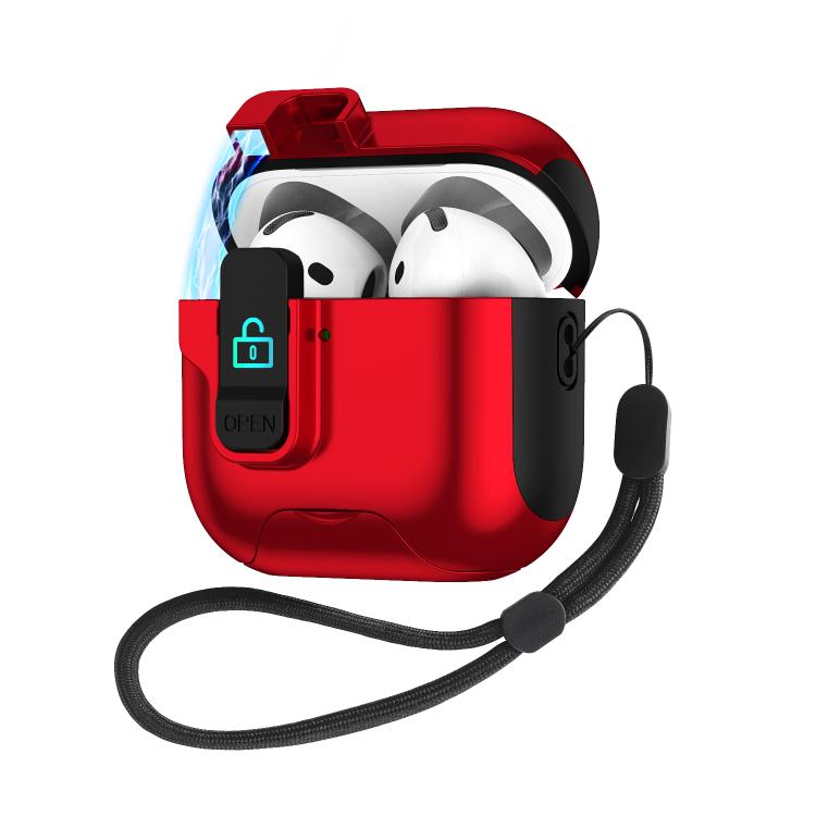 For AirPods 3 Automatic Pop-up Cover Holder Earphone Case with Switch Lock