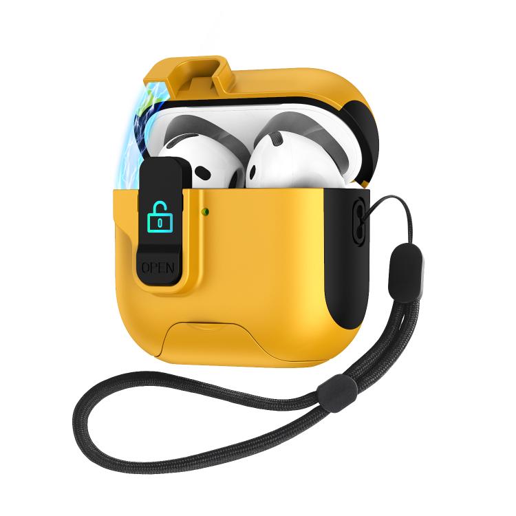 For AirPods 3 Automatic Pop-up Cover Holder Earphone Case with Switch Lock
