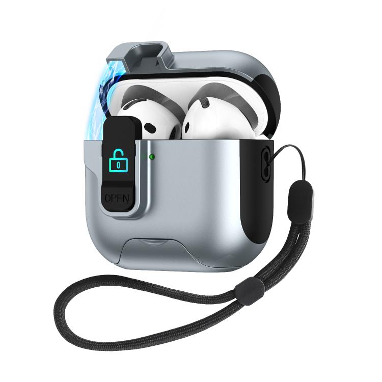 For AirPods 3 Automatic Pop-up Cover Holder Earphone Case with Switch Lock