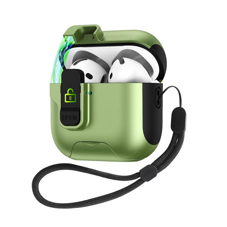 For AirPods 3 Automatic Pop-up Cover Holder Earphone Case with Switch Lock