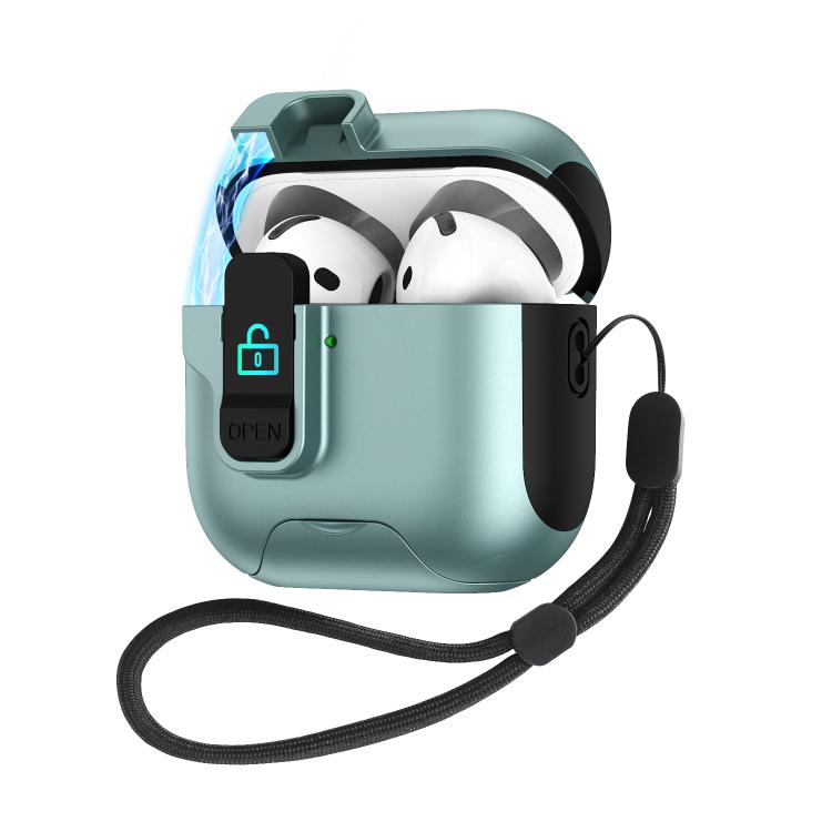 For AirPods 3 Automatic Pop-up Cover Holder Earphone Case with Switch Lock