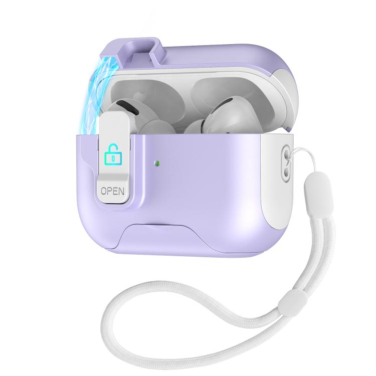 For AirPods Pro 2 Automatic Pop-up Cover Holder Earphone Case with Switch Lock