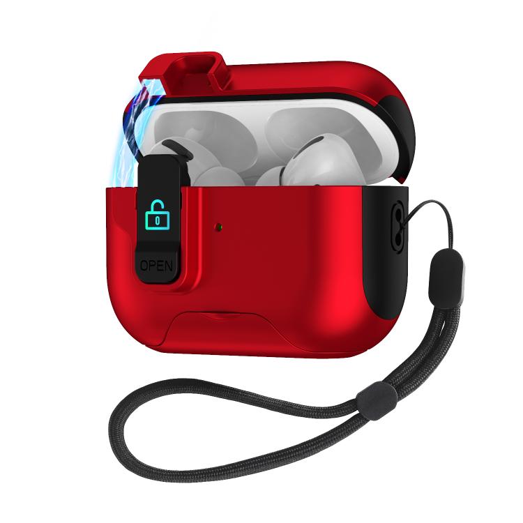 For AirPods Pro 2 Automatic Pop-up Cover Holder Earphone Case with Switch Lock