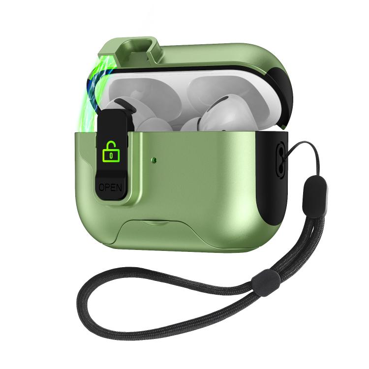 For AirPods Pro 2 Automatic Pop-up Cover Holder Earphone Case with Switch Lock