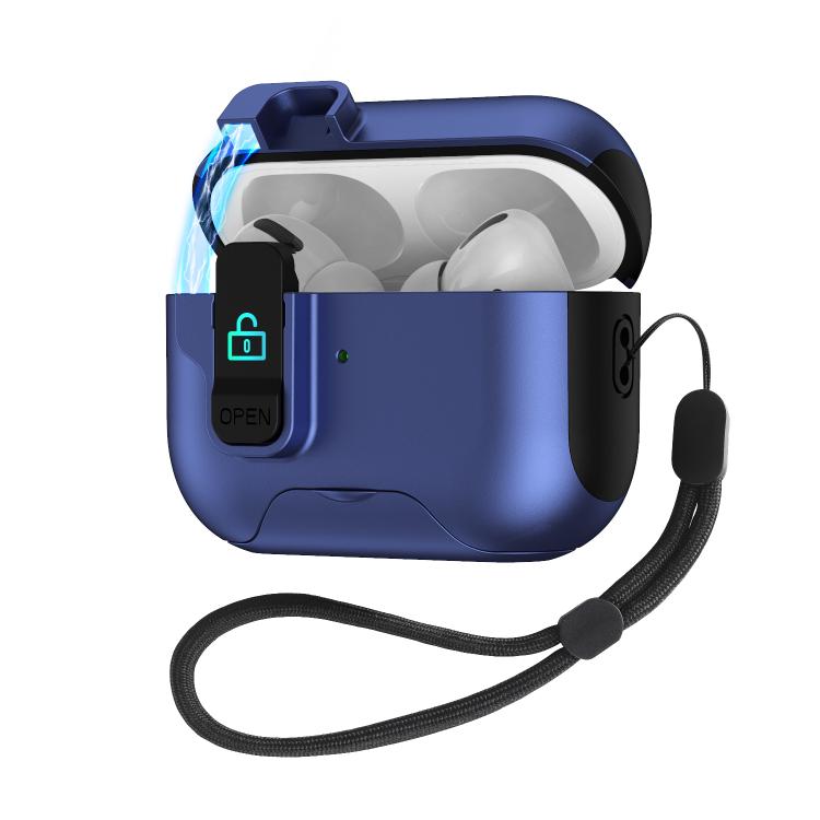 For AirPods Pro 2 Automatic Pop-up Cover Holder Earphone Case with Switch Lock