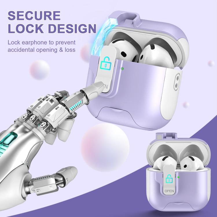 For AirPods Pro Automatic Pop-up Cover Holder Earphone Case with Switch Lock