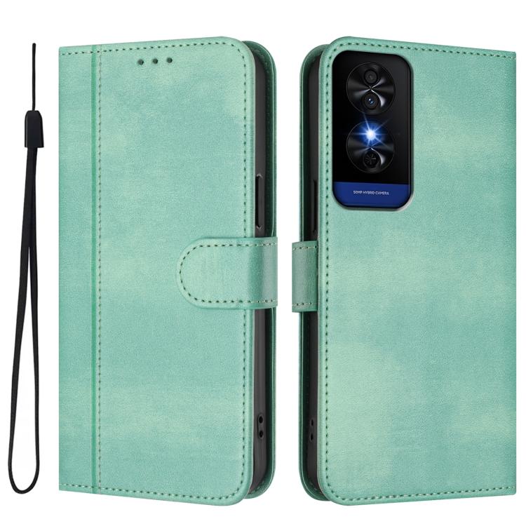 For TCL 50 5G / 50 XE / 50 XE NxtPaper Line Splicing Buckle Retro Leather Phone Case