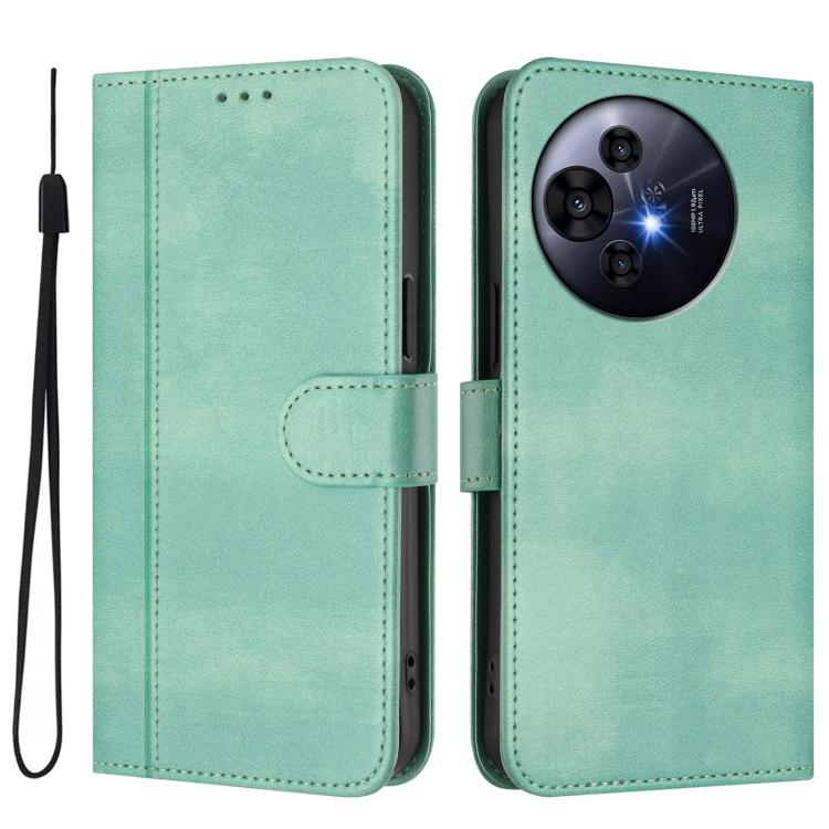 For TCL 50 Nxtpaper /  50 Pro NxtPaper Line Splicing Buckle Retro Leather Phone Case