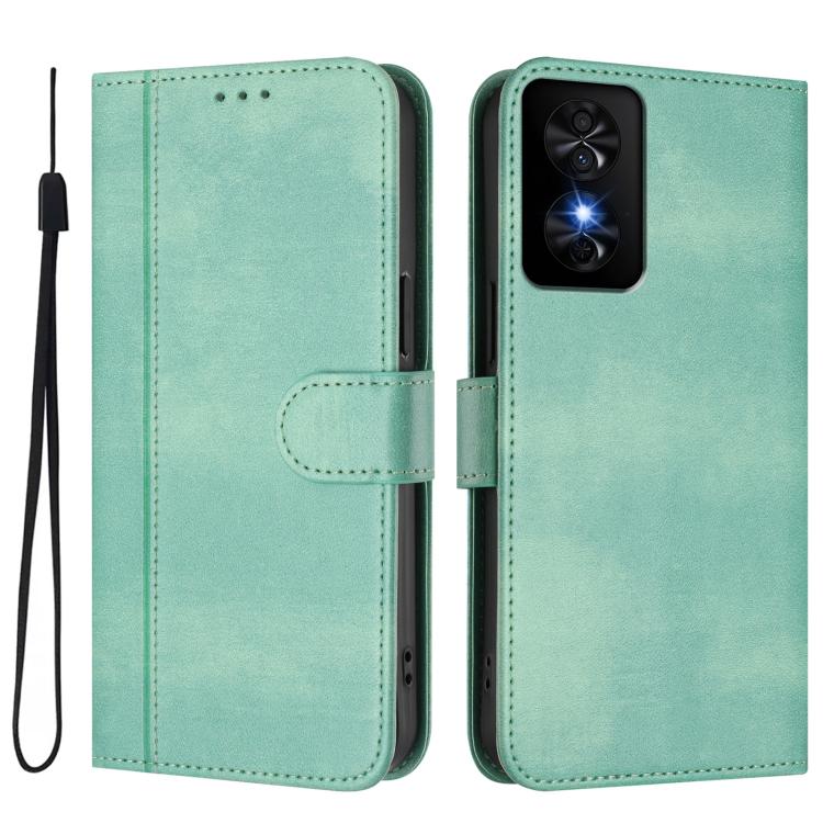 For TCL 50 SE / TCL 40 NxtPaper 4G Line Splicing Buckle Retro Leather Phone Case
