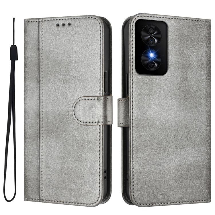 For TCL 50 SE / TCL 40 NxtPaper 4G Line Splicing Buckle Retro Leather Phone Case