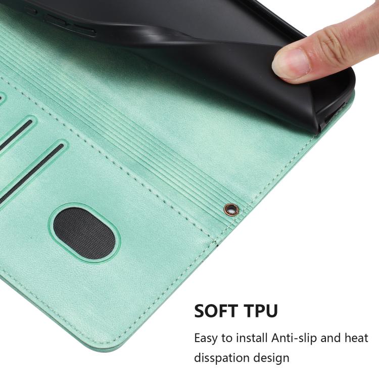 For OnePlus 10R / OnePlus Ace Line Splicing Buckle Retro Leather Phone Case