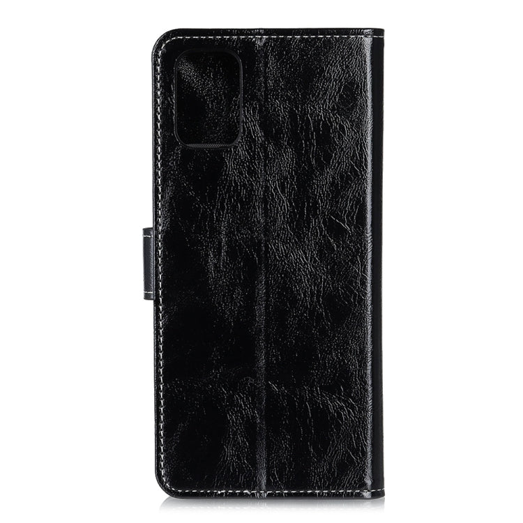 For Samsung Galaxy M51 (Side Fingerprint Version) Retro Crazy Horse Texture Horizontal Flip Leather Case with Holder & Card Slots & Photo Frame & Wallet