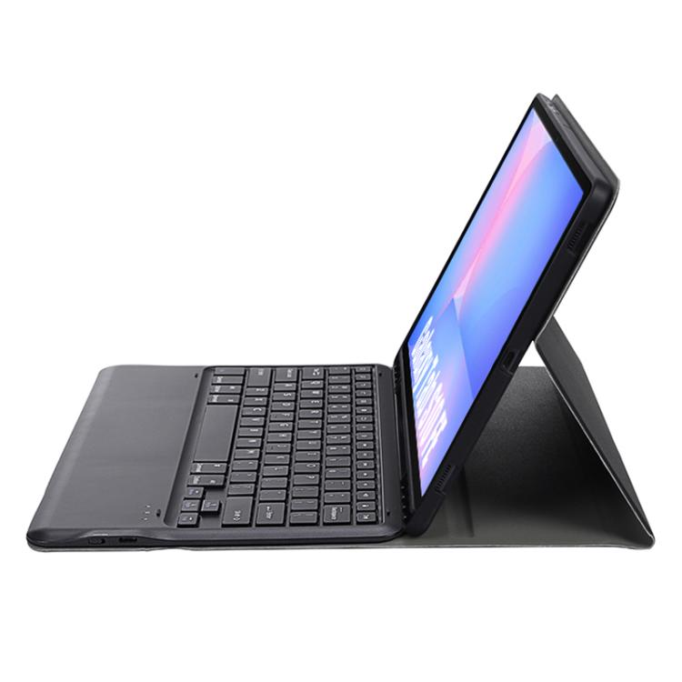 For Samsung Galaxy Tab S10 FE+ A820B Pen Slot Detachable Bluetooth Keyboard Leather Tablet Case