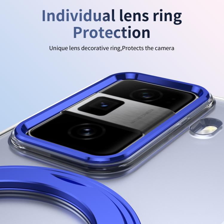 For Honor Magic Vs3 Integrated Ice-feel High-transparency 360-Degree Rotating Stand MagSafe Folding Phone Case