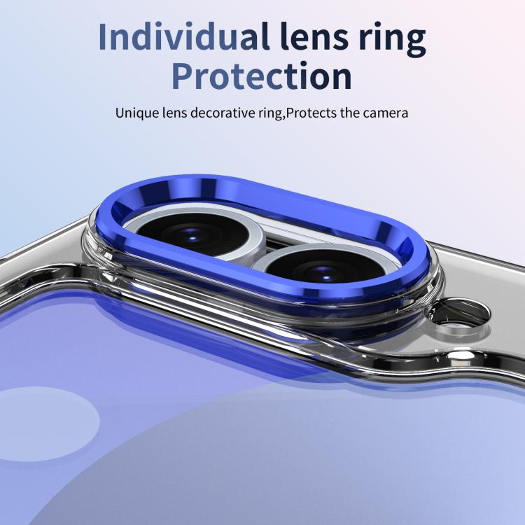 For Samsung Galaxy Z Flip5 5G Integrated Ice-feel High-transparency 360-Degree Rotating Stand MagSafe Folding Phone Case