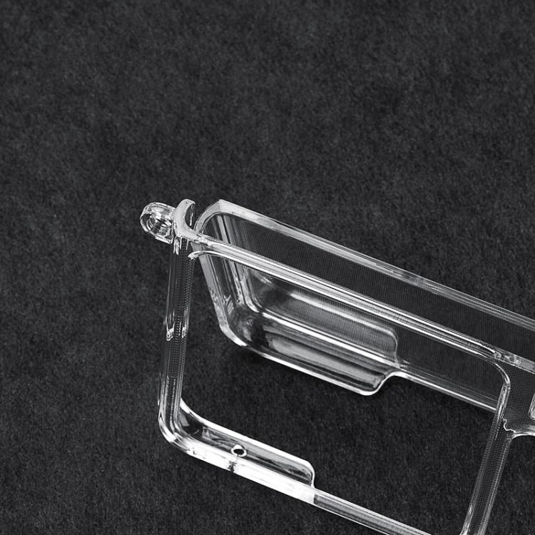 For Huawei Pura X PC Transparent Side Buckle Shockproof Phone Case
