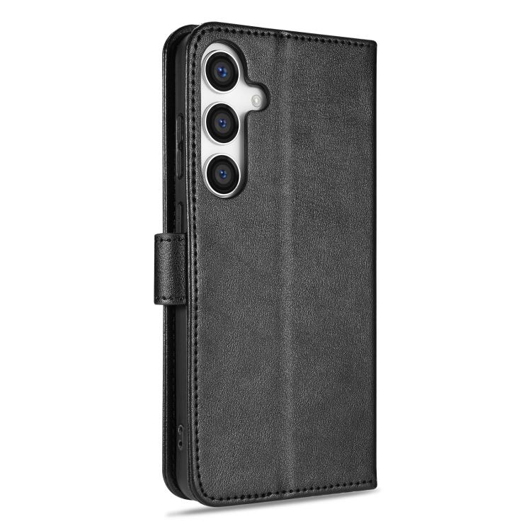 For Samsung Galaxy S25+ 5G AZNS Sheepskin Texture Flip Leather Phone Case