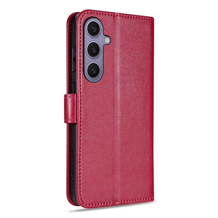 For Samsung Galaxy S24 FE 5G AZNS Sheepskin Texture Flip Leather Phone Case
