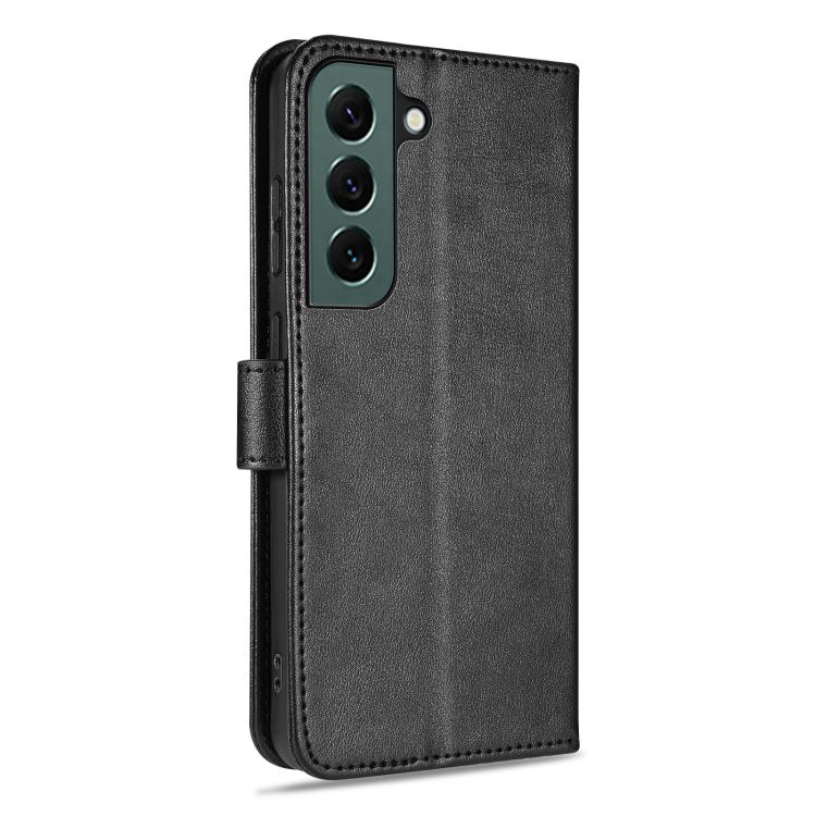 For Samsung Galaxy S22+ 5G AZNS Sheepskin Texture Flip Leather Phone Case