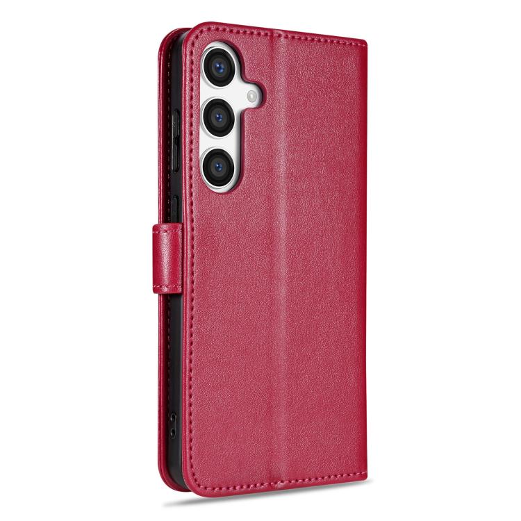 For Samsung Galaxy S25 FE 5G AZNS Sheepskin Texture Flip Leather Phone Case