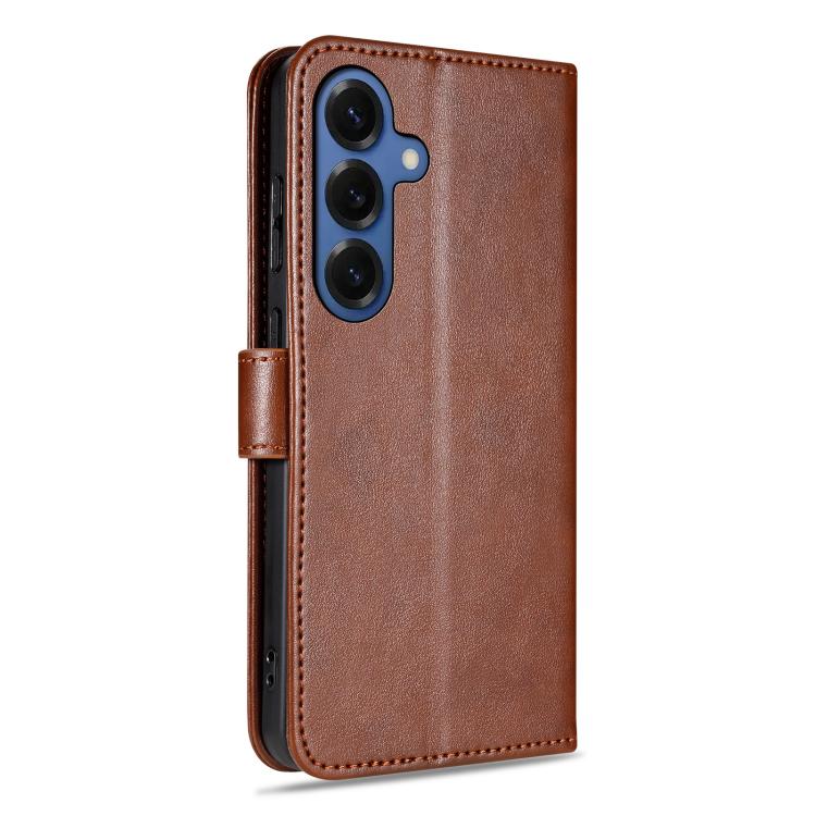 For Samsung Galaxy S26+ 5G AZNS Sheepskin Texture Flip Leather Phone Case