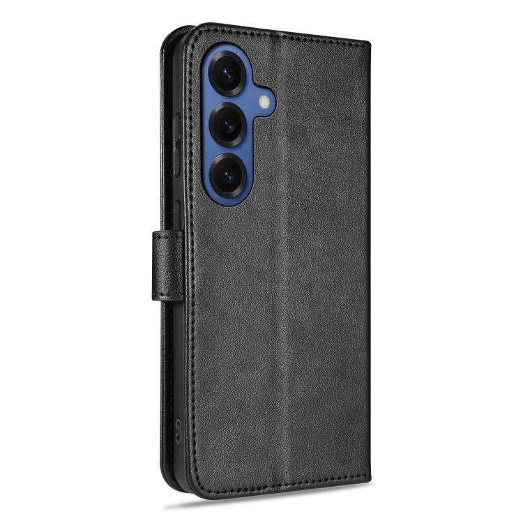 For Samsung Galaxy S26+ 5G AZNS Sheepskin Texture Flip Leather Phone Case