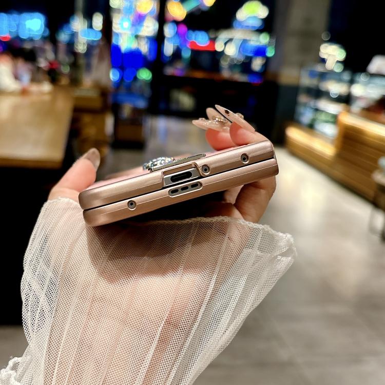 For OPPO Find N5 3D Camellia Plaid Fabric Phone Case