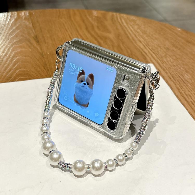 For Huawei Pura X TPU Side Buckle Glitter Portable Style Phone Case